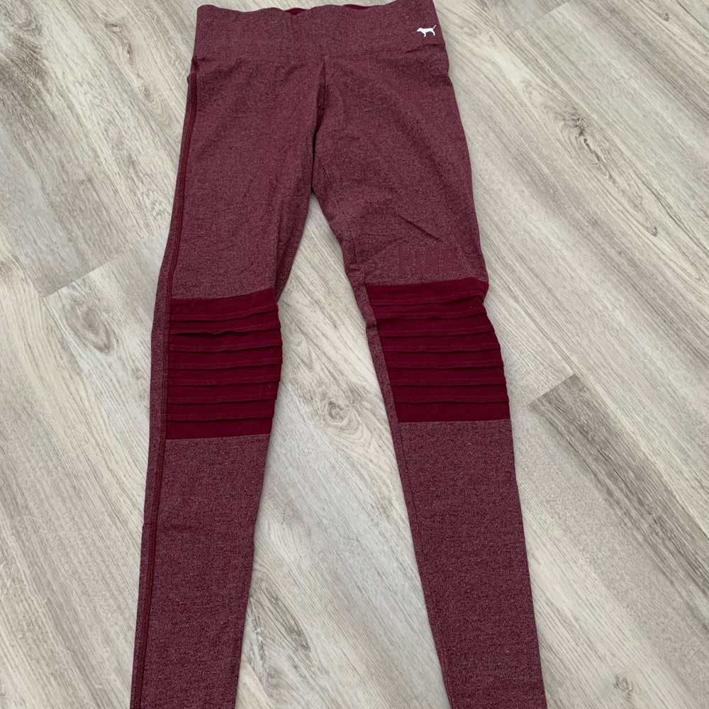 Pink Victoria’s Secret Leggings Xs New